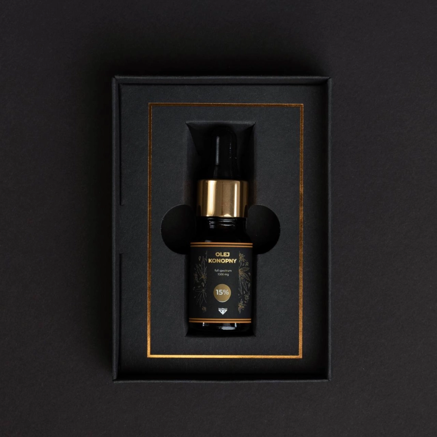 Olej Konopny Full Spectrum 15% CBD 10 ml