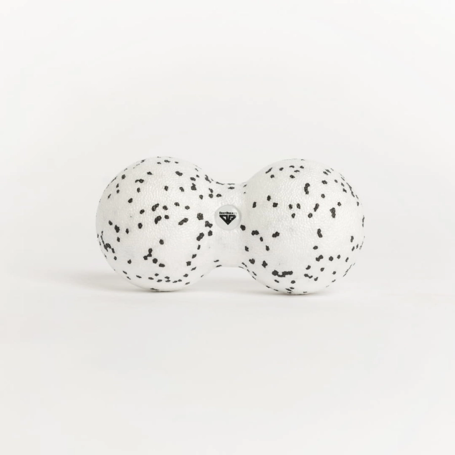 Podwójna piłka do masażu - White Double Ball