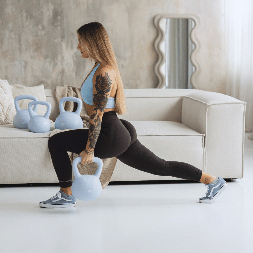 Kettlebell miękki - Blue