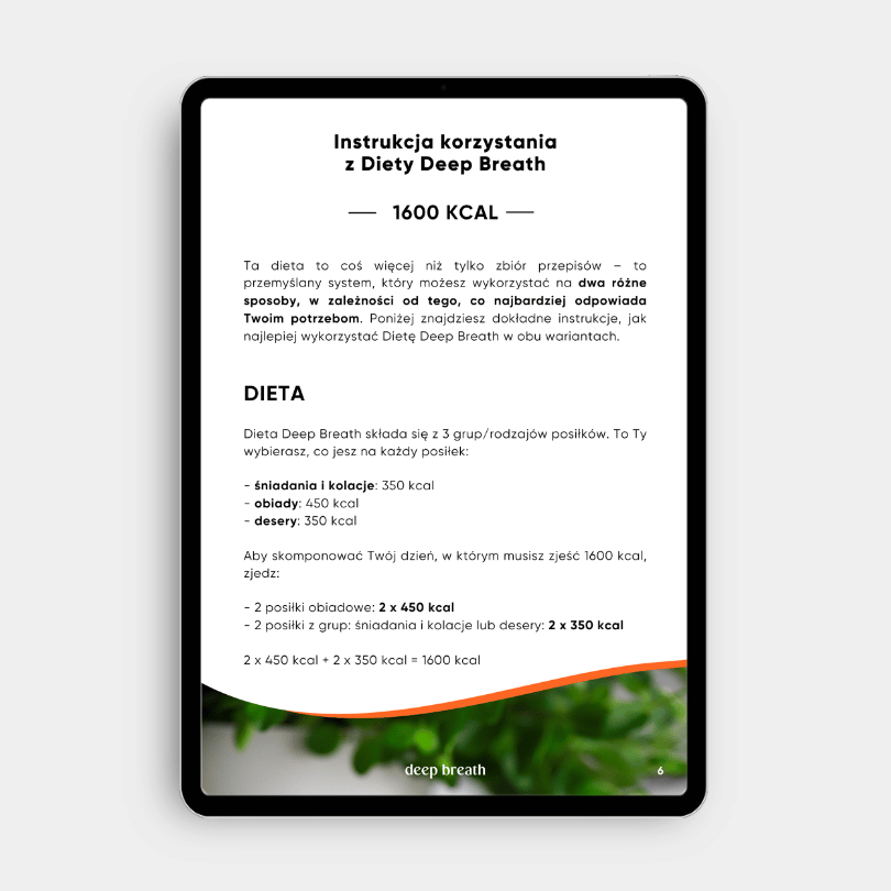 Dieta Deep Breath - Dla Zapracowanych - Ebook