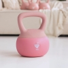 Kettlebell miękki - Pink