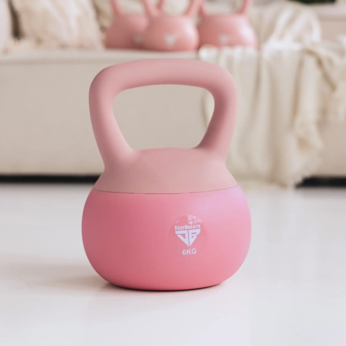 Kettlebell miękki - Pink