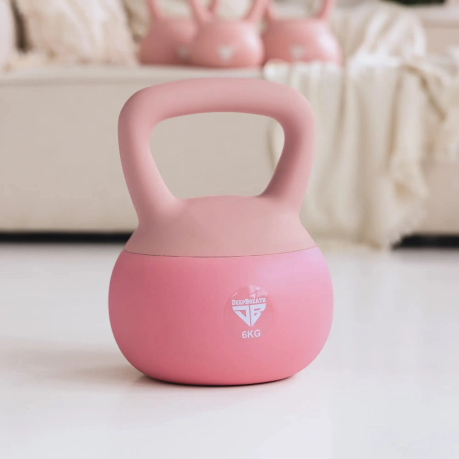 Kettlebell miękki - Pink