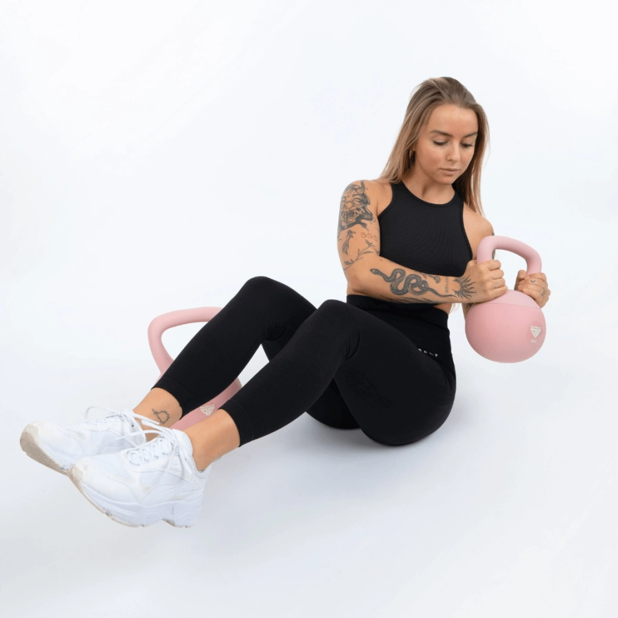 Kettlebell miękki - Pink