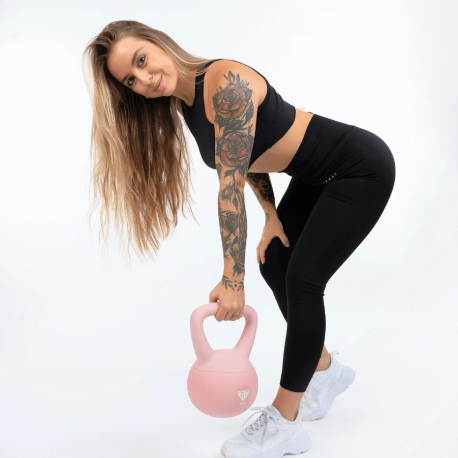 Kettlebell miękki - Pink