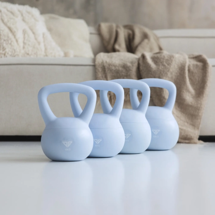 Zestaw 4 Kettlebells miękkie - Blue