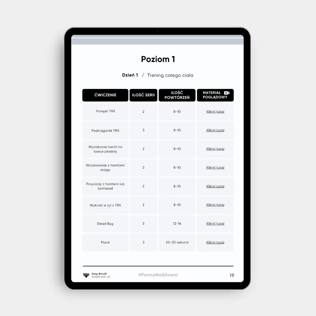 Ebook - Forma Na Siłowni Dla Mężczyzn
