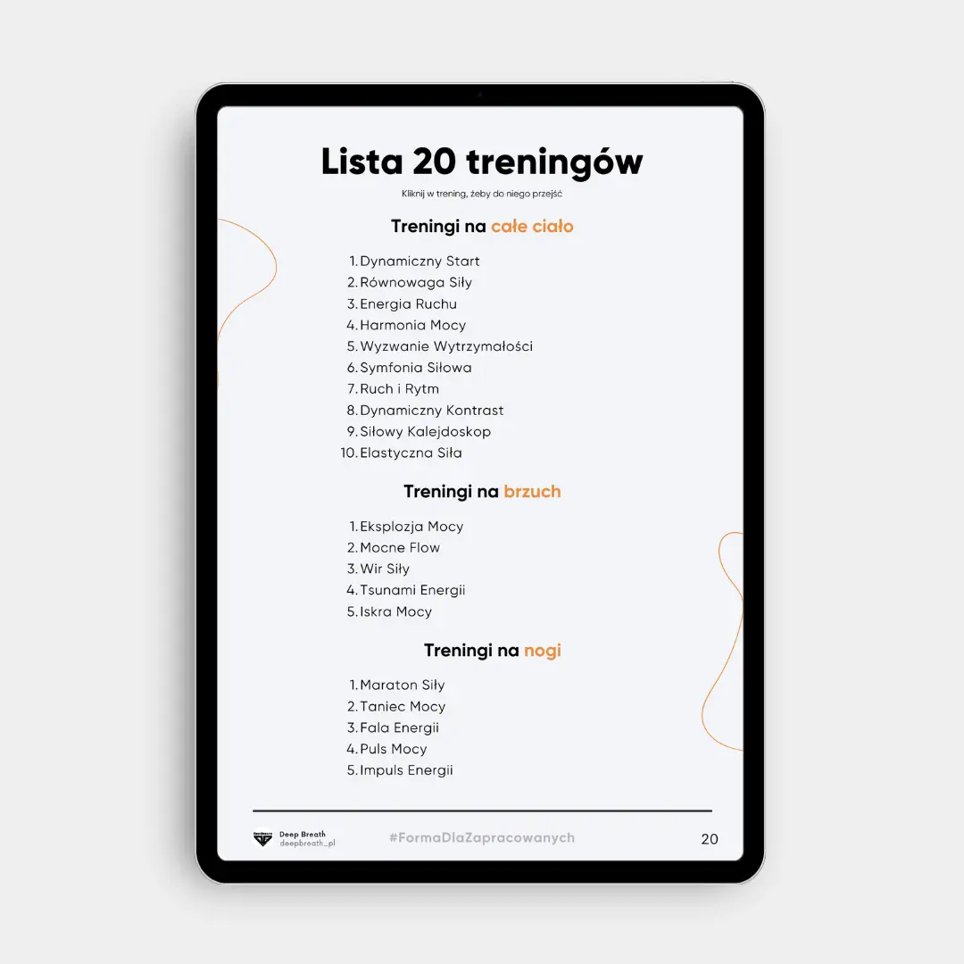 Ebook - Forma Dla Zapracowanych