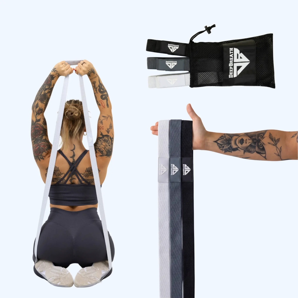 Zestaw gum - Black Moon Mini Band, Hip Band i Power Band