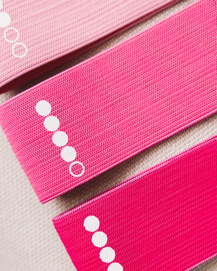 Materiałowe gumy do ćwiczeń - Pink Passion Mini Band