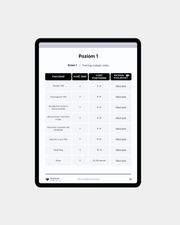 Ebook - Forma Na Siłowni Dla Mężczyzn