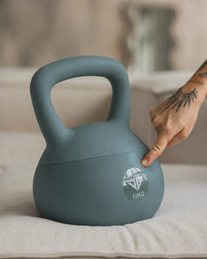 Zestaw 4 Kettlebells miękkie - Dark Green (4,6,8,10 kg)