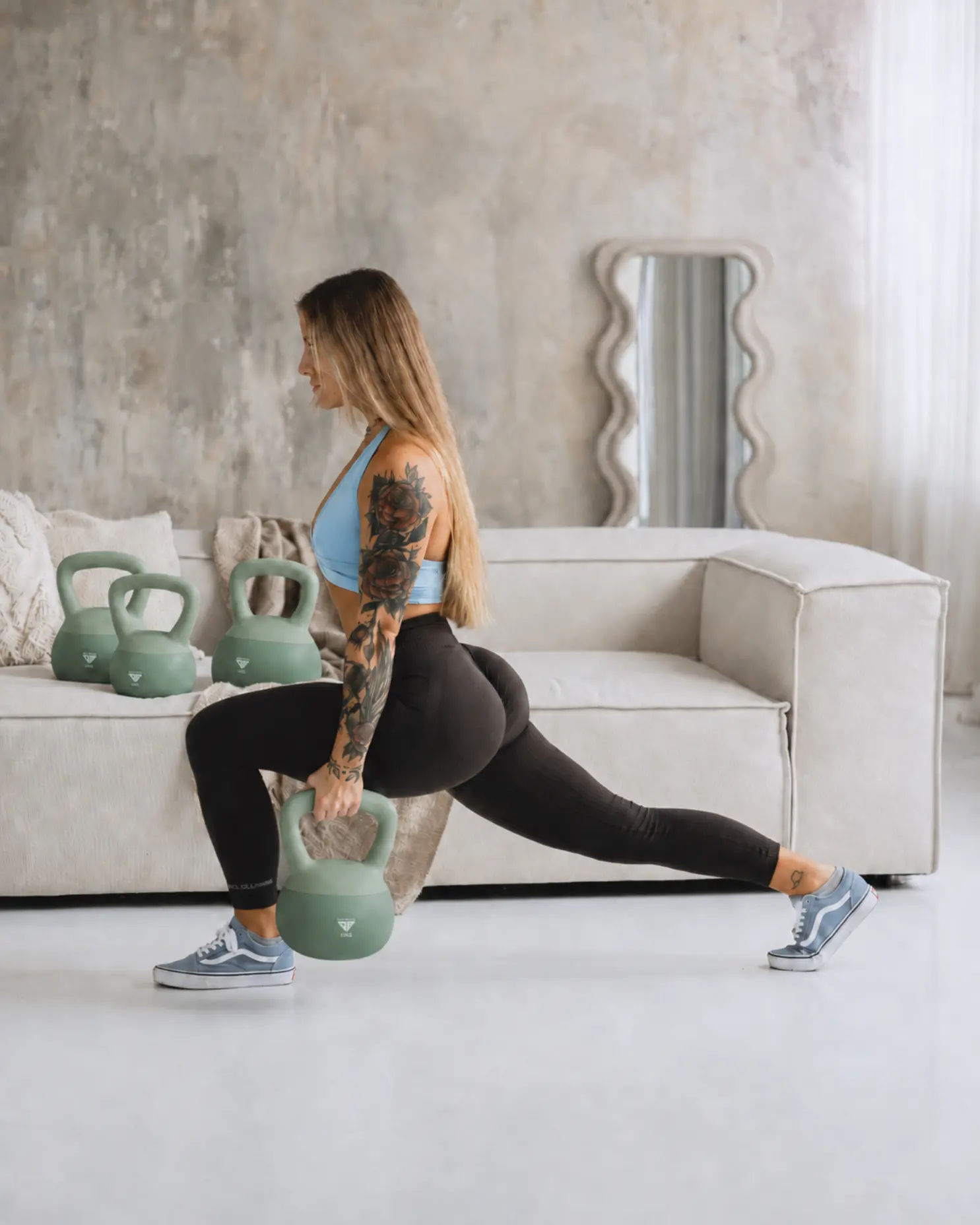 Zestaw miękkich kettlebells Deep Breath