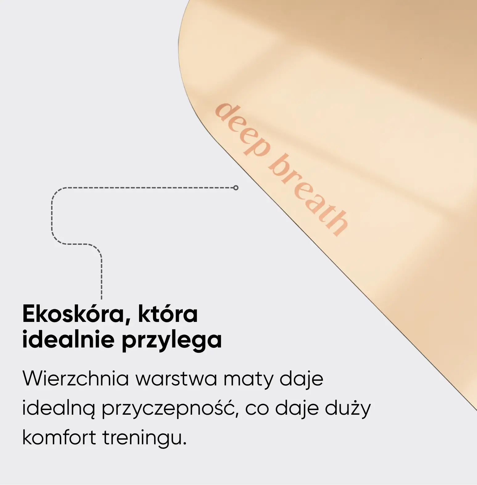 Mata do ćwiczeń Deep Breath - grafika 3