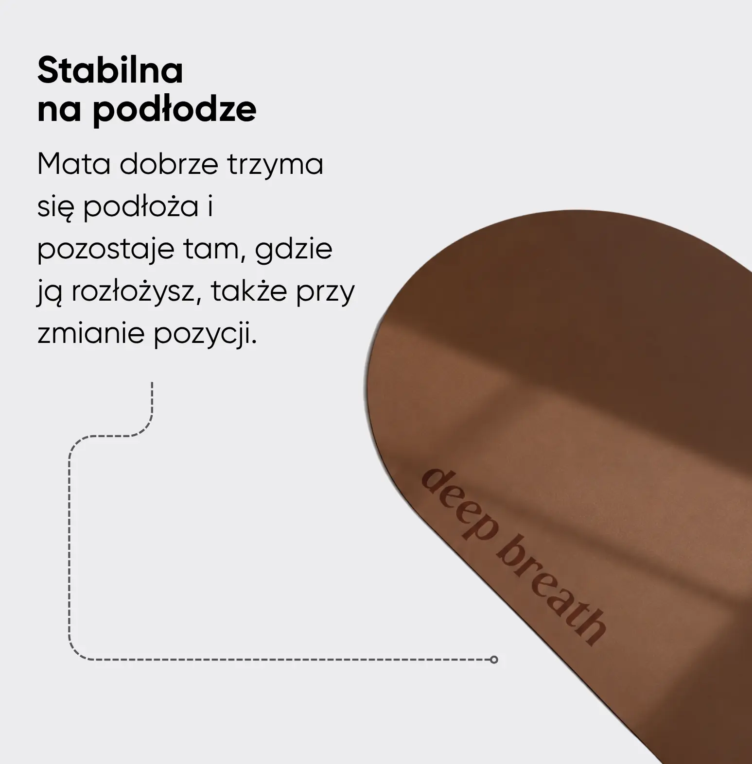 Mata do ćwiczeń Deep Breath - grafika 2