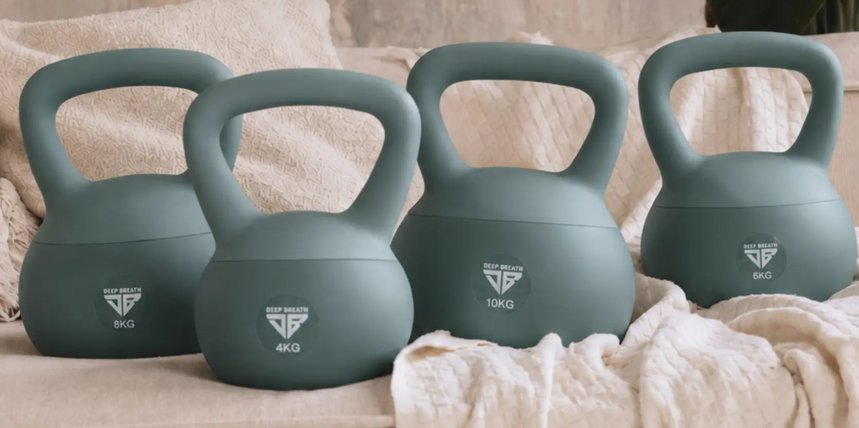 Zestaw miękkich kettlebells Deep Breath